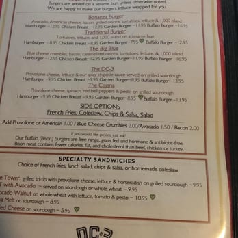Airport In The Sky Restaurant - The menu at DC-3 @ Catalina Island Airport - Breakfast & Brunch Near Me - Avalon, California