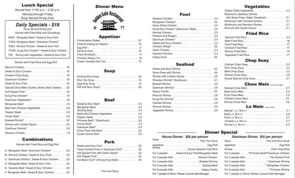 Golden Gate Restaurant by null