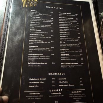 Knock Twice Speakeasy - Menu-Small Plate - Speakeasies Near Me - West Bloomfield Township, Michigan