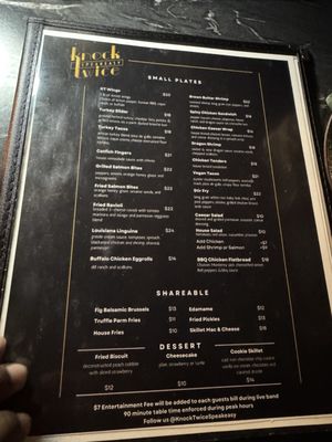 Menu photo 1 Knock Twice Speakeasy West Bloomfield Township, MI