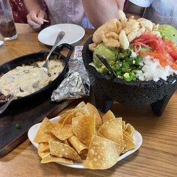 Casa Madre - Apps (prob fav part of meal), queso with steak was awesome - Breakfast & Brunch Near Me - McAllen, Texas