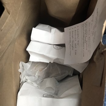 Bird Bird Biscuit - The view inside our bag - Breakfast & Brunch Near Me - Austin, Texas