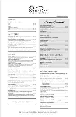 Menu photo 5 Dinerbar on Clifton Lakewood, OH Menu photo 5 Dinerbar on Clifton Lakewood, OH