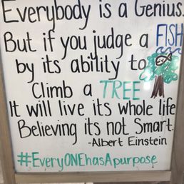 Weekly motivation sign at ZABS Place! Weekly motivation sign at ZABS Place!