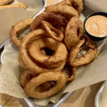 Buffalo Wild Wings - Lots of onion rings - Chicken Wings Near Me - San Luis Obispo, California