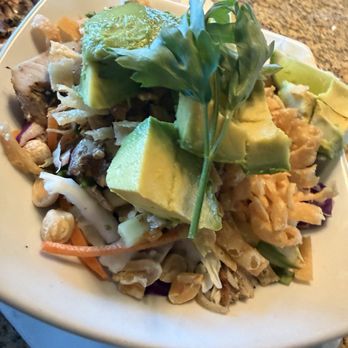 California Pizza Kitchen - Thai crunch salad with avocado - Pizza Near Me - Scottsdale, Arizona California Pizza Kitchen - Thai crunch salad with avocado - Pizza Near Me - Scottsdale, Arizona