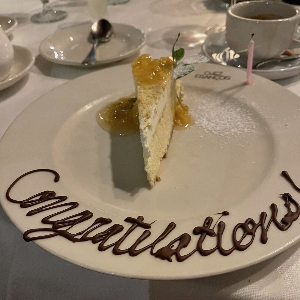 The special dessert they gave me for my bachelorette weekend The special dessert they gave me for my bachelorette weekend