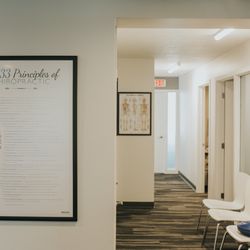 Whole Health Chiropractic Wellness Center - Our hallway leading to our exam rooms on the south side of the office.