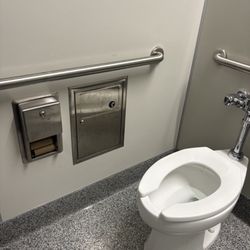 Northlake TK-8 - They give zero effort to these special education kids, and it's sad. This is their restroom!