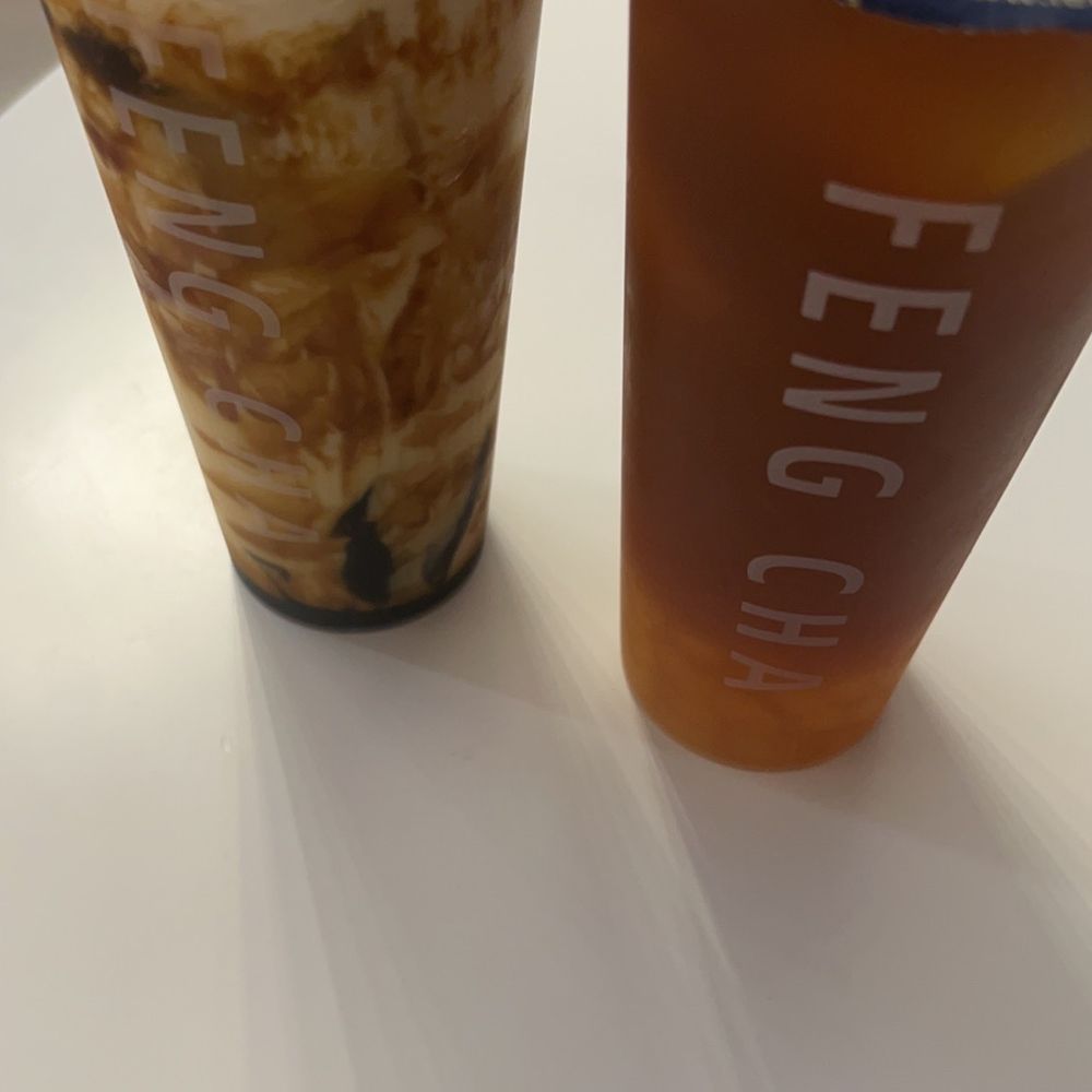 Feng Cha - Brown sugar milk tea and black tea lemonade - Desserts Near Me - Edmond, Oklahoma