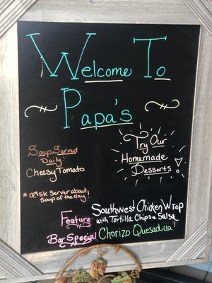 Menu photo 3 Papa's Grill Columbus, IN