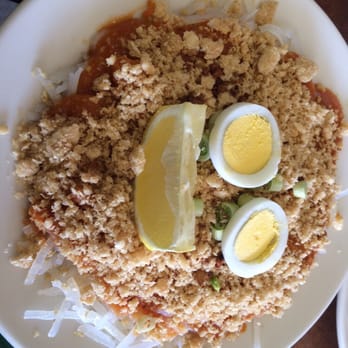 Taste Of Kawayan - Smily pancit palabok.  My daughter practically licked the plate clean. - Filipino Near Me - Chicago, Illinois