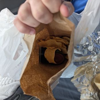 Diego's Burrito Factory - Nondescript tortilla chips in a paper bag. - Mexican Near Me - Lynn Haven, Florida Diego's Burrito Factory - Nondescript tortilla chips in a paper bag. - Mexican Near Me - Lynn Haven, Florida