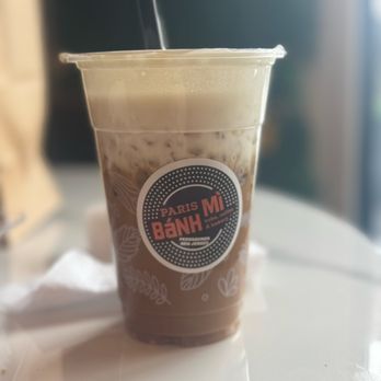 Paris Bánh Mì New Jersey at Pennsauken - Salted iced coffee. Very good. - Cafes Near Me - Pennsauken, New Jersey