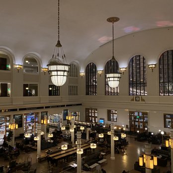 The Cooper Lounge - View of Union Station from The Cooper Lounge - Cocktail Bars Near Me - Denver, Colorado The Cooper Lounge - View of Union Station from The Cooper Lounge - Cocktail Bars Near Me - Denver, Colorado