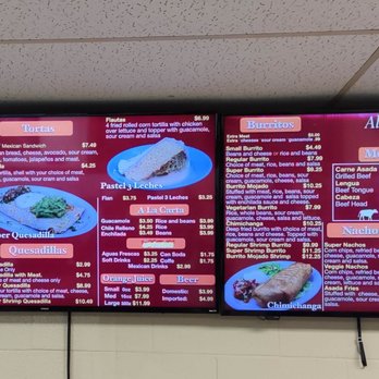 Alejandro's Taqueria - Menu (2) 11/2022 - Mexican Near Me - Fairfield, California