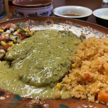 Sol Cafe Mejicano - Chicken poblano special - Mexican Near Me - Houston, Texas