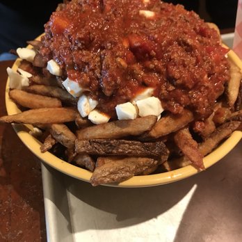 Poutine Centrale - Large bolognese - Poutineries Near Me - Montreal, Quebec