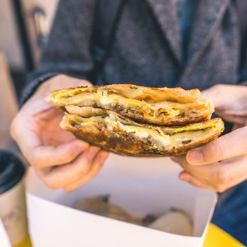 Win Son Bakery - braised pork knuckle scallion pancake - Taiwanese Near Me - Brooklyn, New York