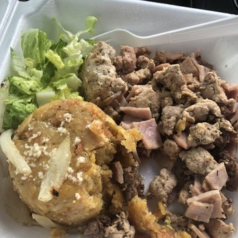 La Pendejá - Mofongo con carne de tripleta - Food Trucks Near Me - Bayamon, Florida
