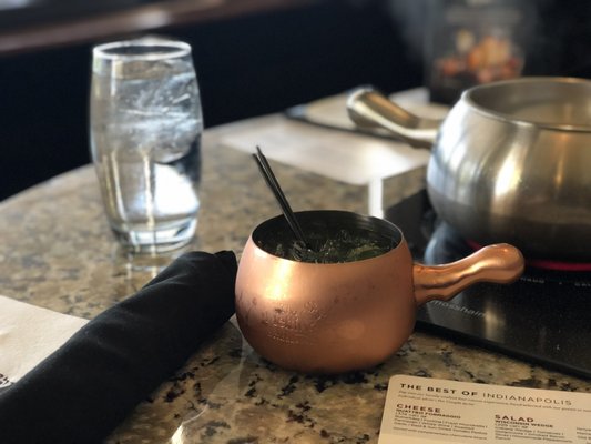 Photo of The Melting Pot - Indianapolis, IN, US. Dinner at Melting Pot