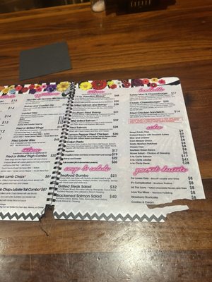 Menu photo 4 Lost & Found Houston, TX