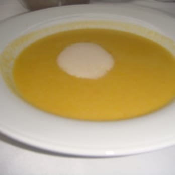 Sassafraz - cream corn potage - French Near Me - Toronto, Ontario