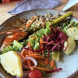Grilled chicken plate