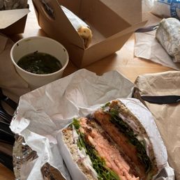 Smoked Salmon BLT Sandwich Smoked Salmon BLT Sandwich