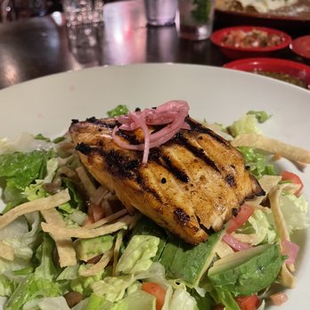 Agave Cocina & Cantina - Grilled salmon salad - really fresh and yummy! - Mexican Near Me - Redmond, Washington