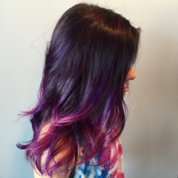 Purple & Pink ombré
