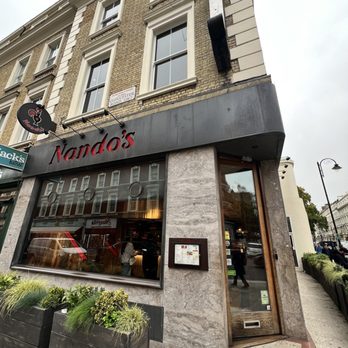 Nando's - Front entrance - Chicken Shop Near Me - London, XGL Nando's - Front entrance - Chicken Shop Near Me - London, XGL