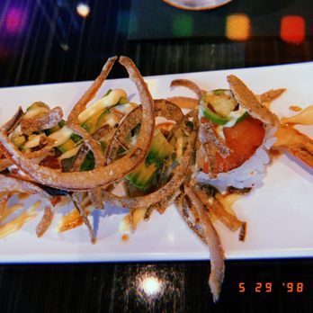 Miyako - Another shot of the beautiful Chilango roll - Japanese Near Me - Houston, Texas