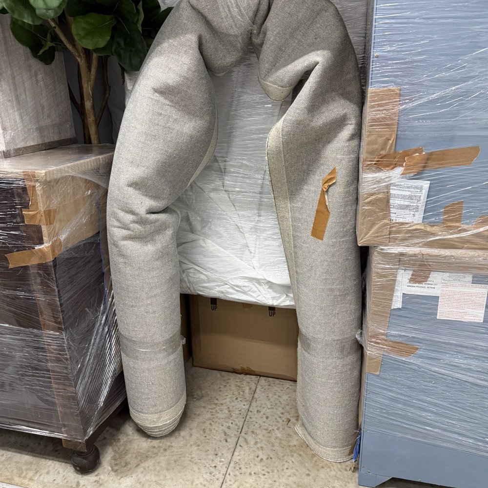 Destin Moving & Storage - Area rug folded in half uncovered and ruined. - Movers Near Me - Santa Rosa Beach, Florida Destin Moving & Storage - Area rug folded in half uncovered and ruined. - Movers Near Me - Santa Rosa Beach, Florida