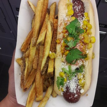 Alpha Dawg - Elote dog! - Food Trucks Near Me