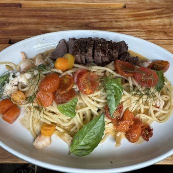 JOEY Uptown - Steak & and Lobster Spaghetti - New American Near Me - Houston, Texas JOEY Uptown - Steak & and Lobster Spaghetti - New American Near Me - Houston, Texas
