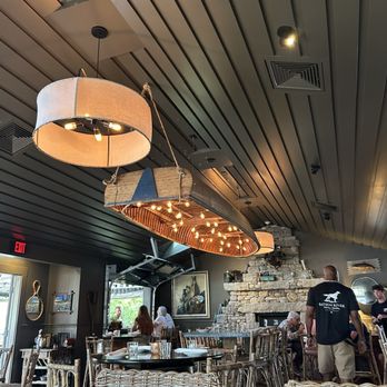 Batson River Fish Camp - Dining area. - Breweries Near Me - Wells, Maine