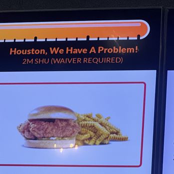 Houston TX Hot Chicken - Heat scale to Inferno - Sandwiches Near Me - Las Vegas, Nevada Houston TX Hot Chicken - Heat scale to Inferno - Sandwiches Near Me - Las Vegas, Nevada
