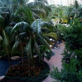 Turnberry On the Green - The view from my friend's balcony. - Aventura, Florida Turnberry On the Green - The view from my friend's balcony. - Aventura, Florida