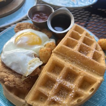 The Bridge Cafe - Chicken N' Waffle Breakfast Sandwich - Breakfast & Brunch Near Me - Delray Beach, Florida The Bridge Cafe - Chicken N' Waffle Breakfast Sandwich - Breakfast & Brunch Near Me - Delray Beach, Florida