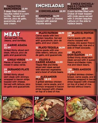 Menu photo 4 Taqueria Tequila Seattle, WA