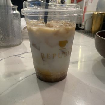 Republik Coffee Burbank - Sea Salted Hazelnut Cappuccino - Cafes Near Me - Burbank, California Republik Coffee Burbank - Sea Salted Hazelnut Cappuccino - Cafes Near Me - Burbank, California