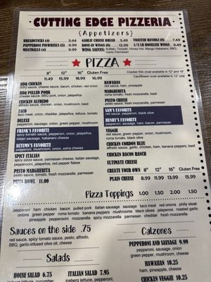 Cutting Edge Pizzeria by null