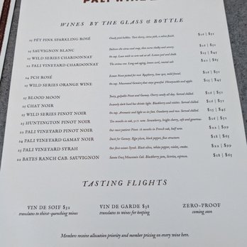 Pali Wine Co - Wine Bars Near Me - San Diego, California