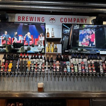 Matanuska Brewing - Midtown Anchorage - beer taps and televisions - American Near Me - Anchorage, Alaska