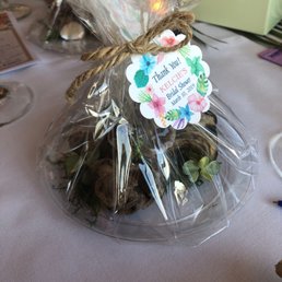 Flower Favor for bridal shower