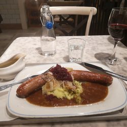George's Great British Kitchen - Bangers and mash... delicious