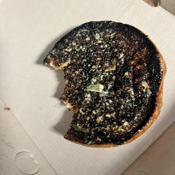 Burgerville - Burnt bun that tasted awful
