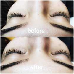 BeautifEye Studio - Lash Lift Before and After