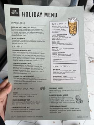 Menu photo 1 First Watch Lenexa, KS